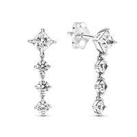 Earrings Pandora Woman Pandora Timeless in Silver Cubic Zirconia 290045C01